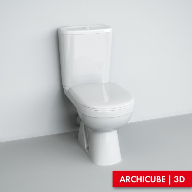 toilet 3D 모델 .c4d .max .obj .3ds .fbx .stl .blend