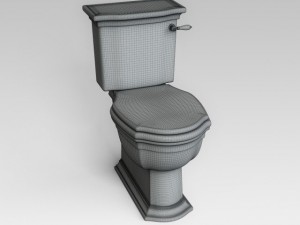 toilet wc 3D 模型