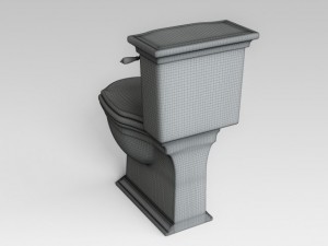 toilet wc 3D 模型