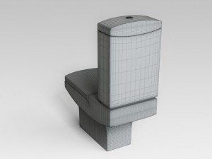 toilet wcs 3D Модель