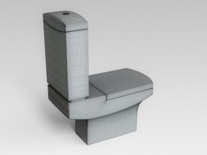 toilet wcs 3D Модель