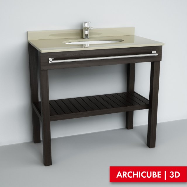 bathroom firniture Modello 3D .c4d .max .obj .3ds .fbx .stl .blend 