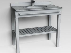 bathroom firniture Modello 3D