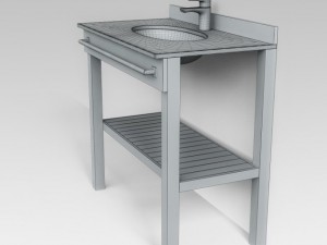 bathroom firniture Modello 3D