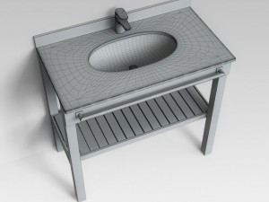 bathroom firniture Modello 3D