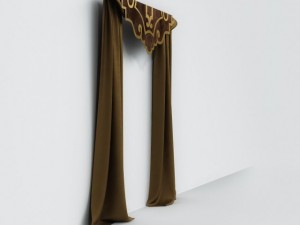 curtains 3Dモデル