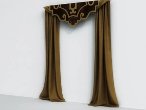 cortinas Modelo 3D