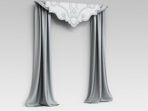 curtains 3Dモデル