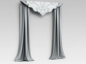 cortinas Modelo 3D