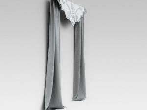 curtains 3Dモデル