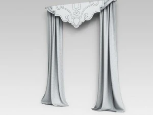 cortinas Modelo 3D