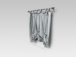 curtains 3D मॉडल