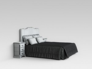 bed Model 3D