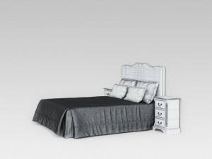 bed Model 3D