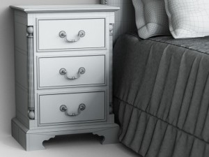 bed Model 3D