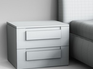 photorealistic bed Modelo 3D