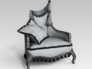 chair 3D 모델