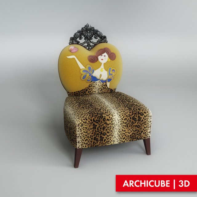creazioni chair 3D 모델 .c4d .max .obj .3ds .fbx .stl .blend 