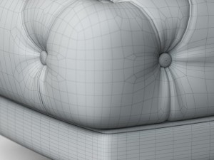 armchair il loft 3D मॉडल