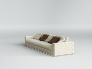 fendi sofa Model 3D