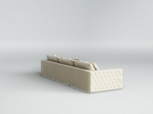 fendi sofa Model 3D