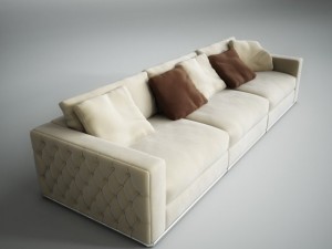 fendi sofa Model 3D