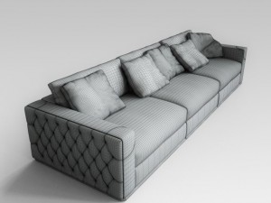 fendi sofa Model 3D