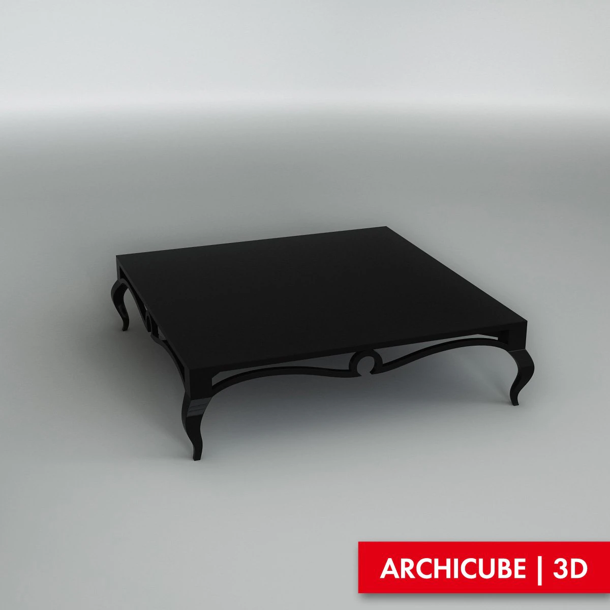 coffee table 3D Model .c4d .max .obj .3ds .fbx .stl .blend 