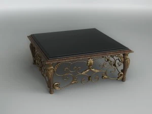 klasyczny st&oacute;ł Model 3D