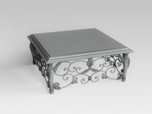 classic table 3D Модель