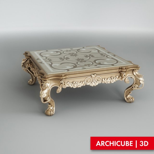 coffe k table Modelo 3D .c4d .max .obj .3ds .fbx .stl .blend 