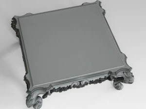 coffe k table 3D Model