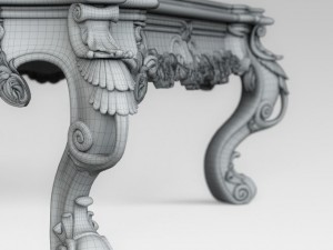 coffe k table Modelo 3D