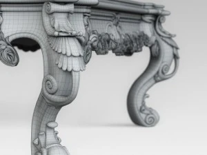 coffe k table 3D Model
