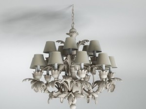 cellini art1245p chandelier 3D 模型