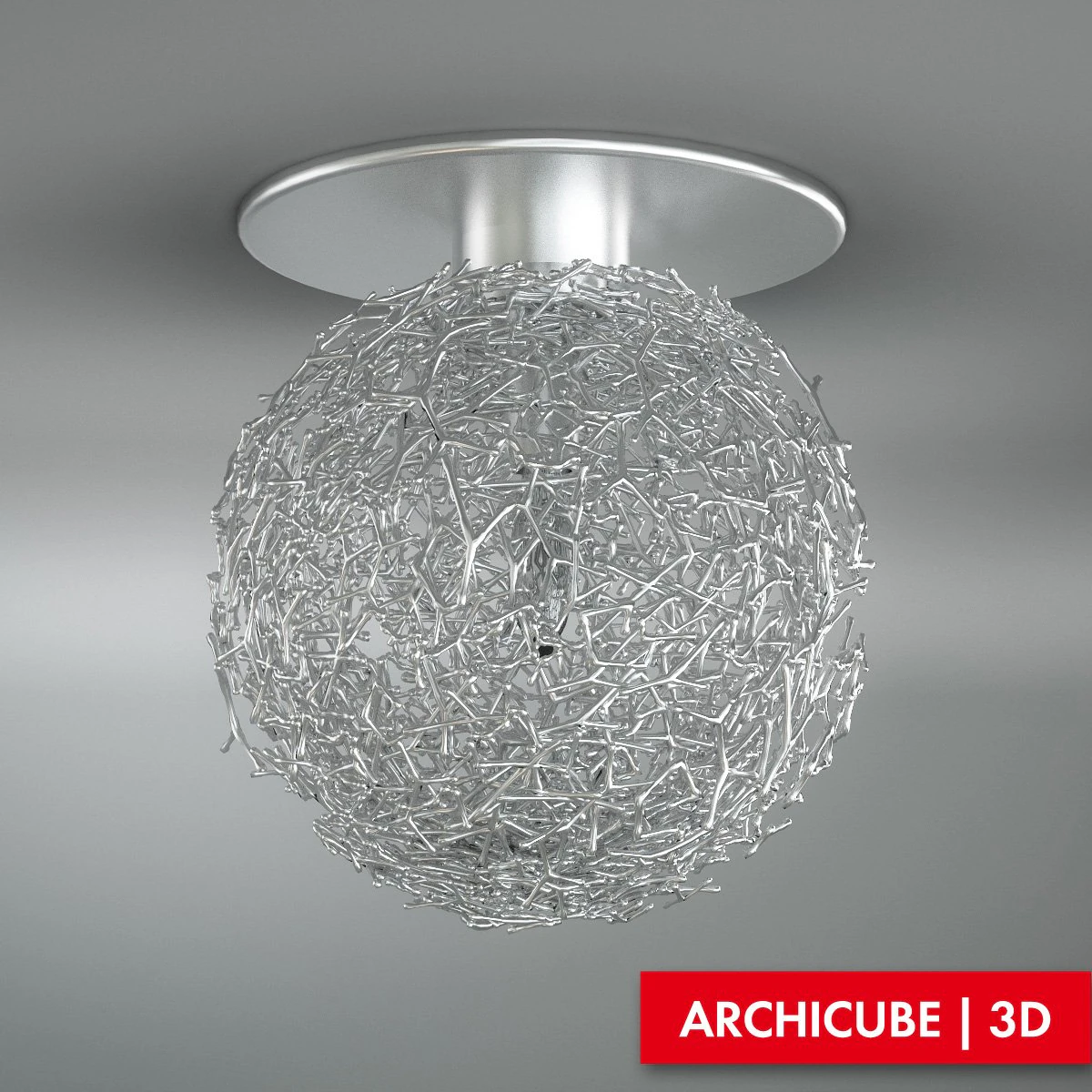 ceiling lamp 3D Model .c4d .max .obj .3ds .fbx .stl .blend 