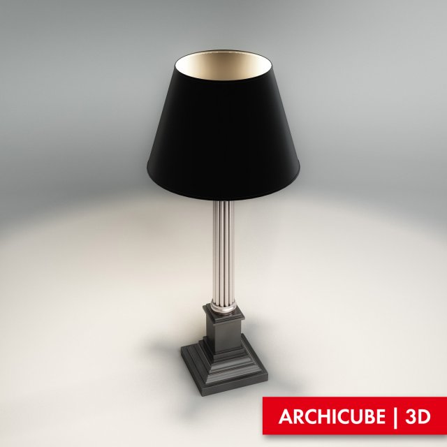 lucienne monique table lamp 3D-Modell .c4d .max .obj .3ds .fbx .stl .blend 
