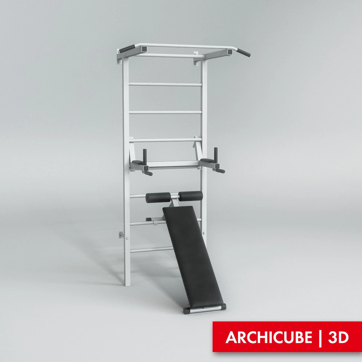 exercise machine 3D Model .c4d .max .obj .3ds .fbx .stl .blend 