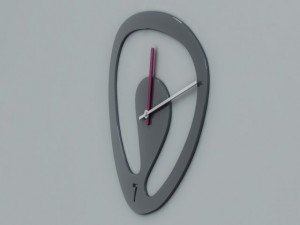 wall clock Model 3D