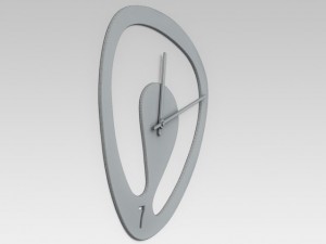 wall clock Model 3D