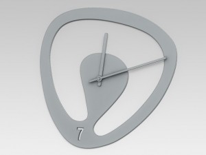 wall clock Model 3D