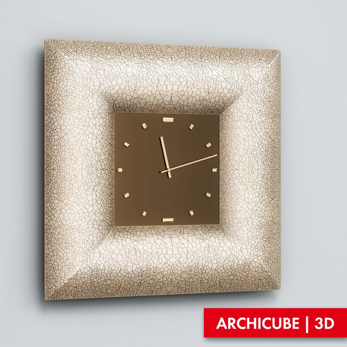 wall clock 2 3D Model .c4d .max .obj .3ds .fbx .stl .blend