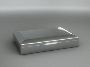 box for cigars Modelo 3D