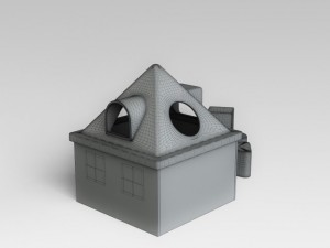 toy house 3D Model