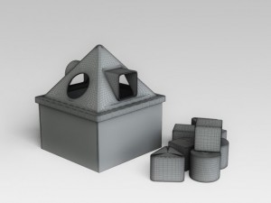 toy house 3D Model