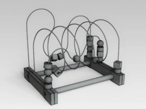 juguete l&oacute;gico ikea Modelo 3D