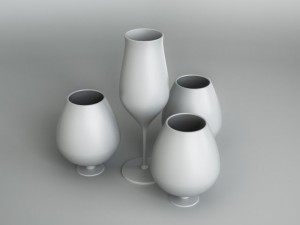 vase set 3Dモデル