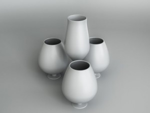 vase set 3D Model