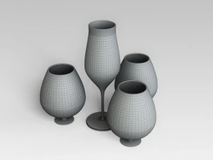 vase set 3D Model