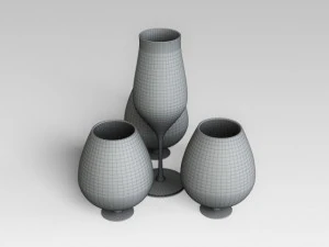 vase set 3D Model